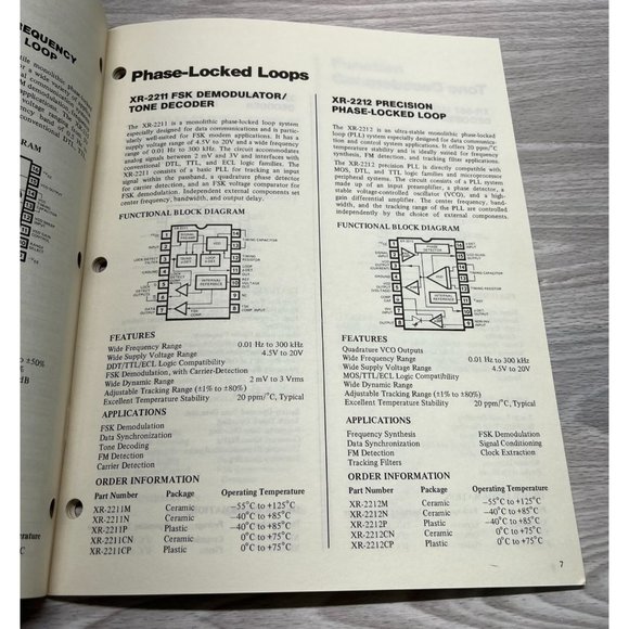 Exar Product Guide Applications and Function Generator Data Books Vintage 1970s - Picture 8 of 12